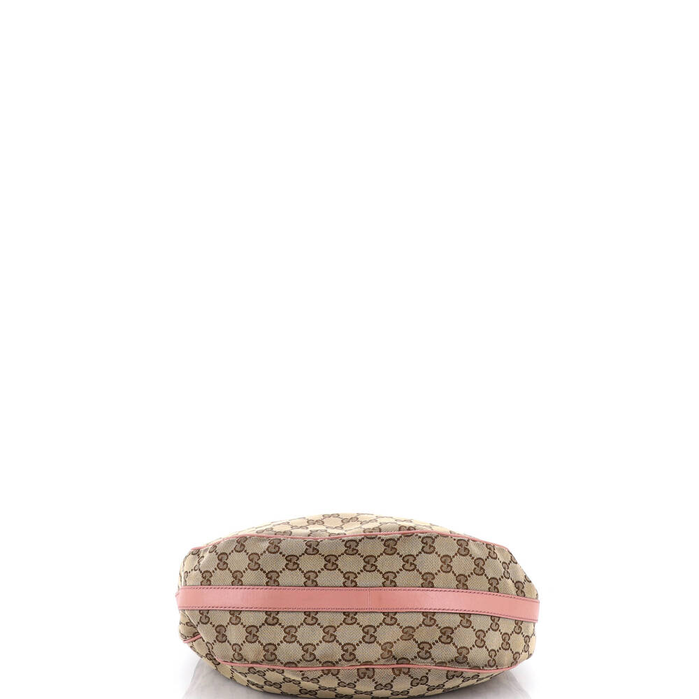 Gucci Twins Hobo Gg Canvas Medium #238848G10B - Picture 4 of 8